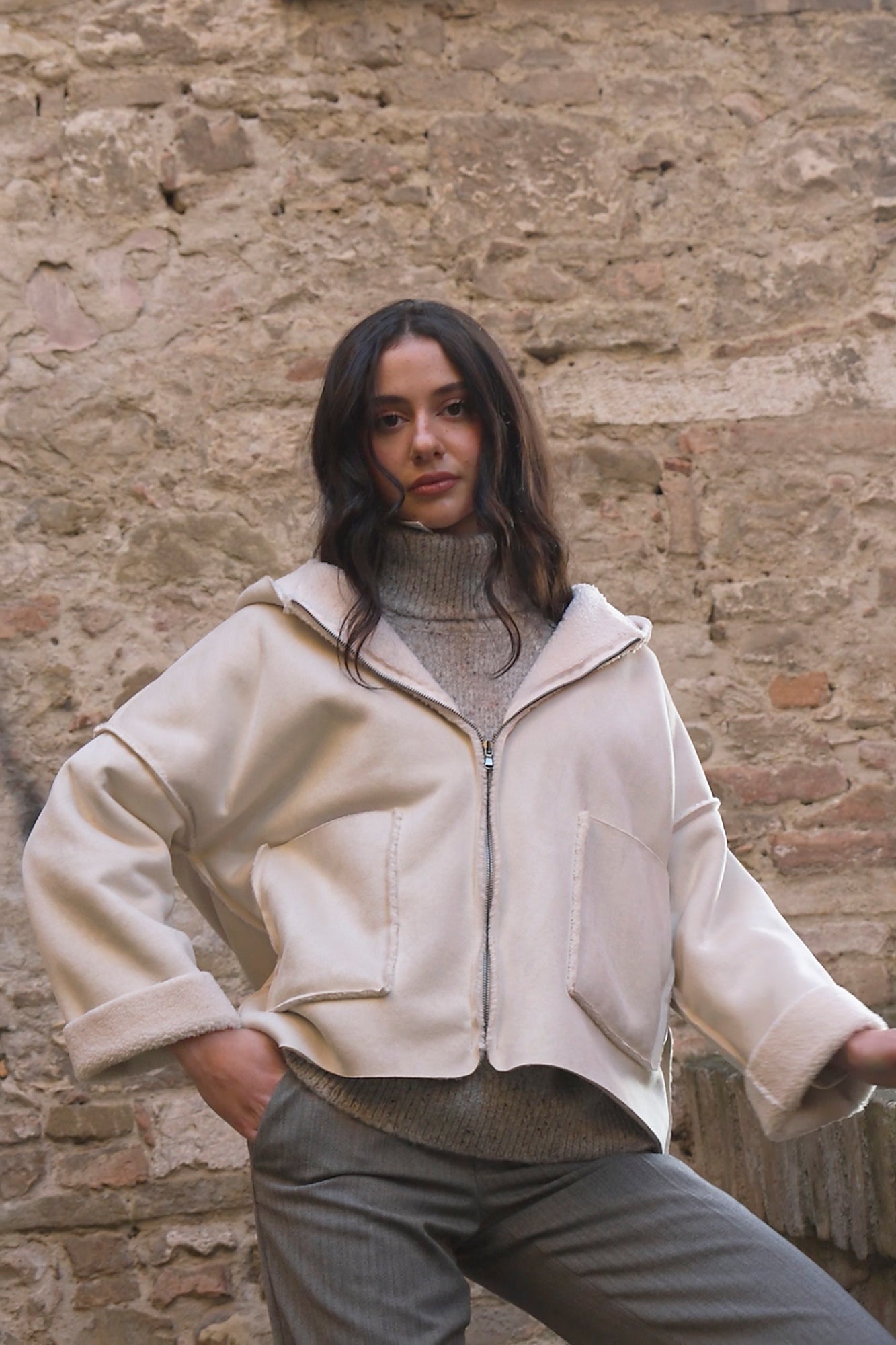 Eco Montone Cappuccio