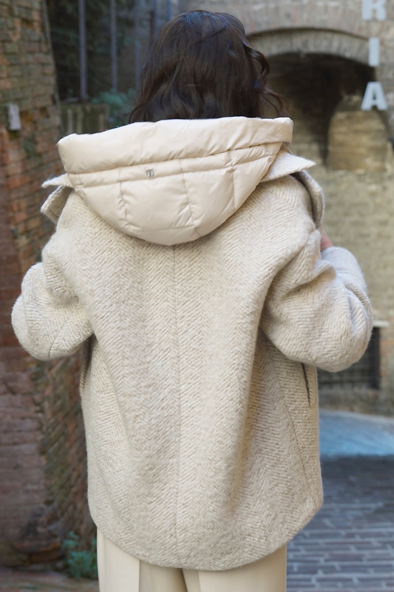 Peacoat Cappuccio