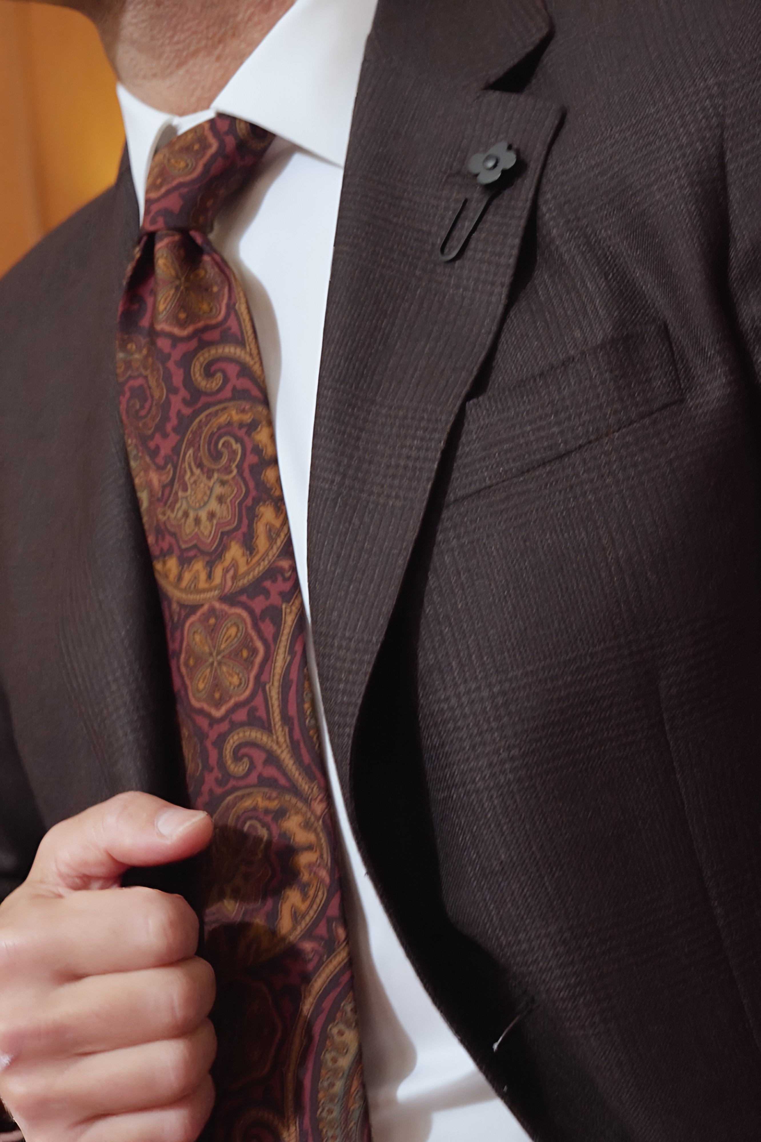 Cravatta Disegno Cashmere