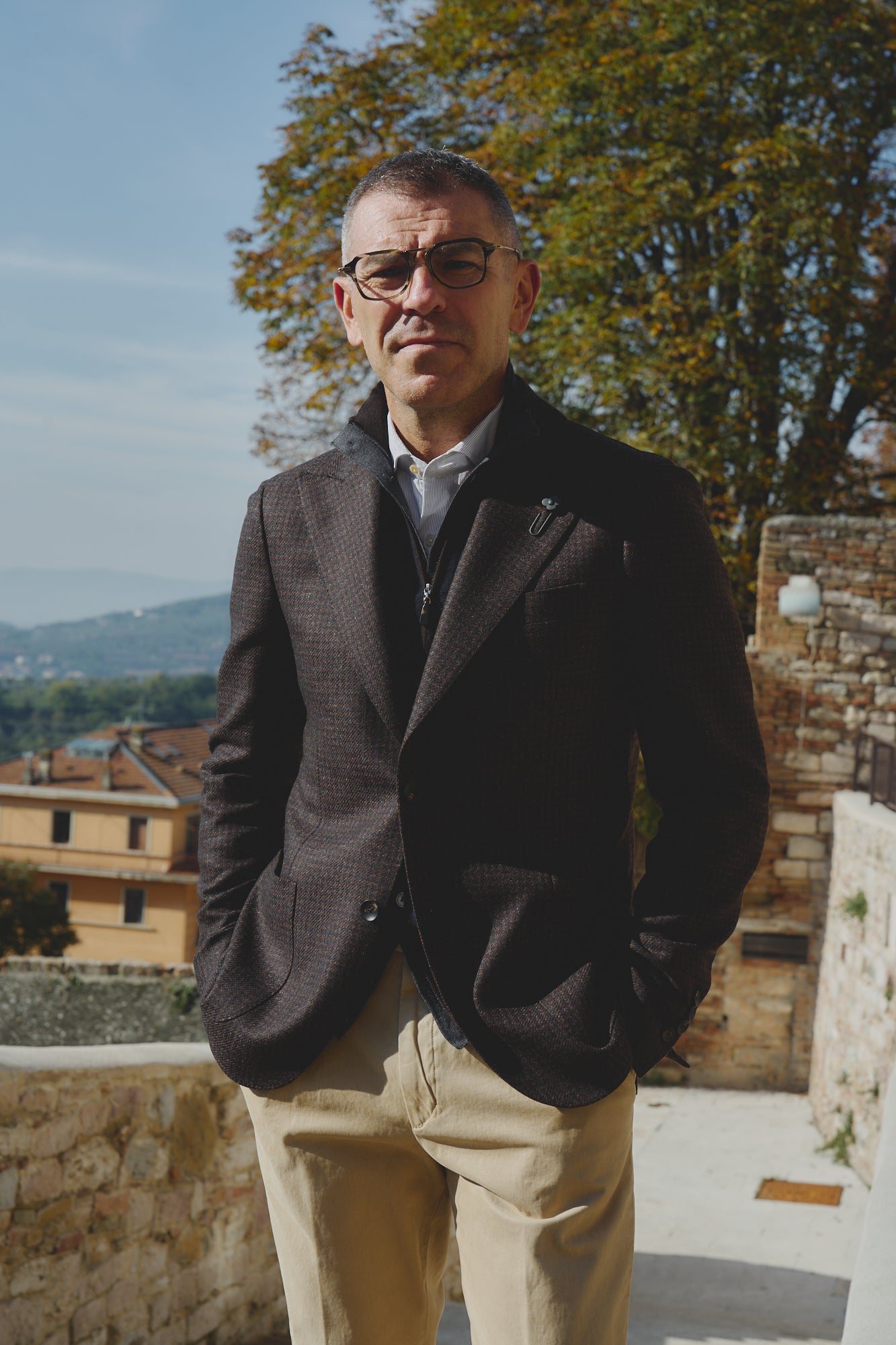 Giacca Pied de poule