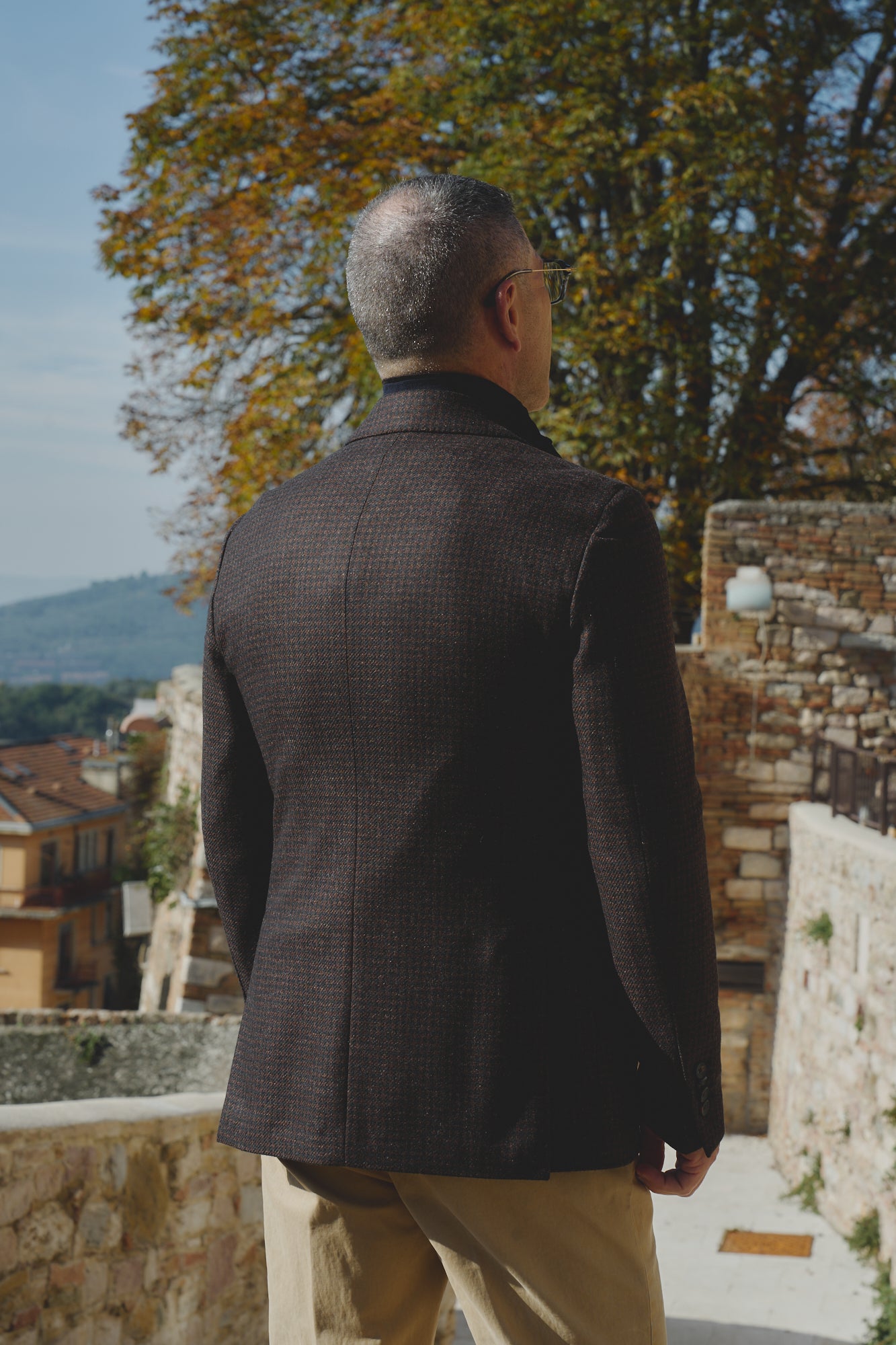 Giacca Pied de poule