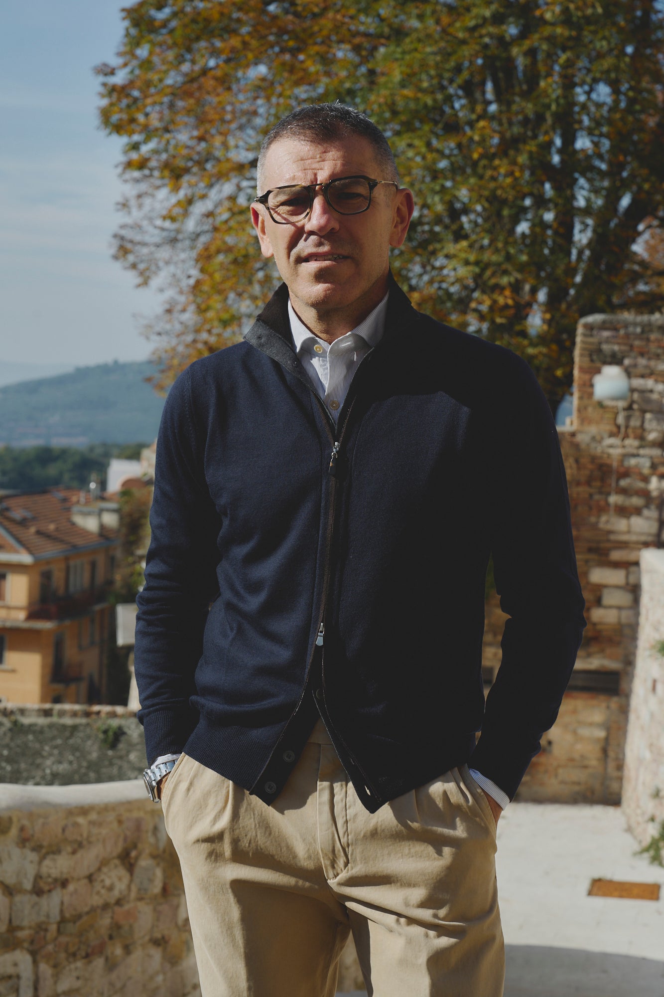 Maglia Zip e Bottoni