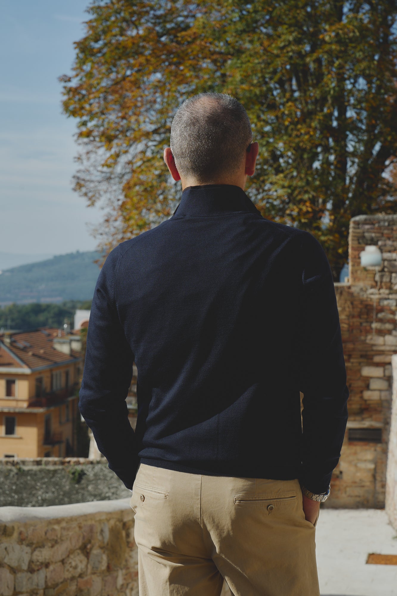 Maglia Zip e Bottoni