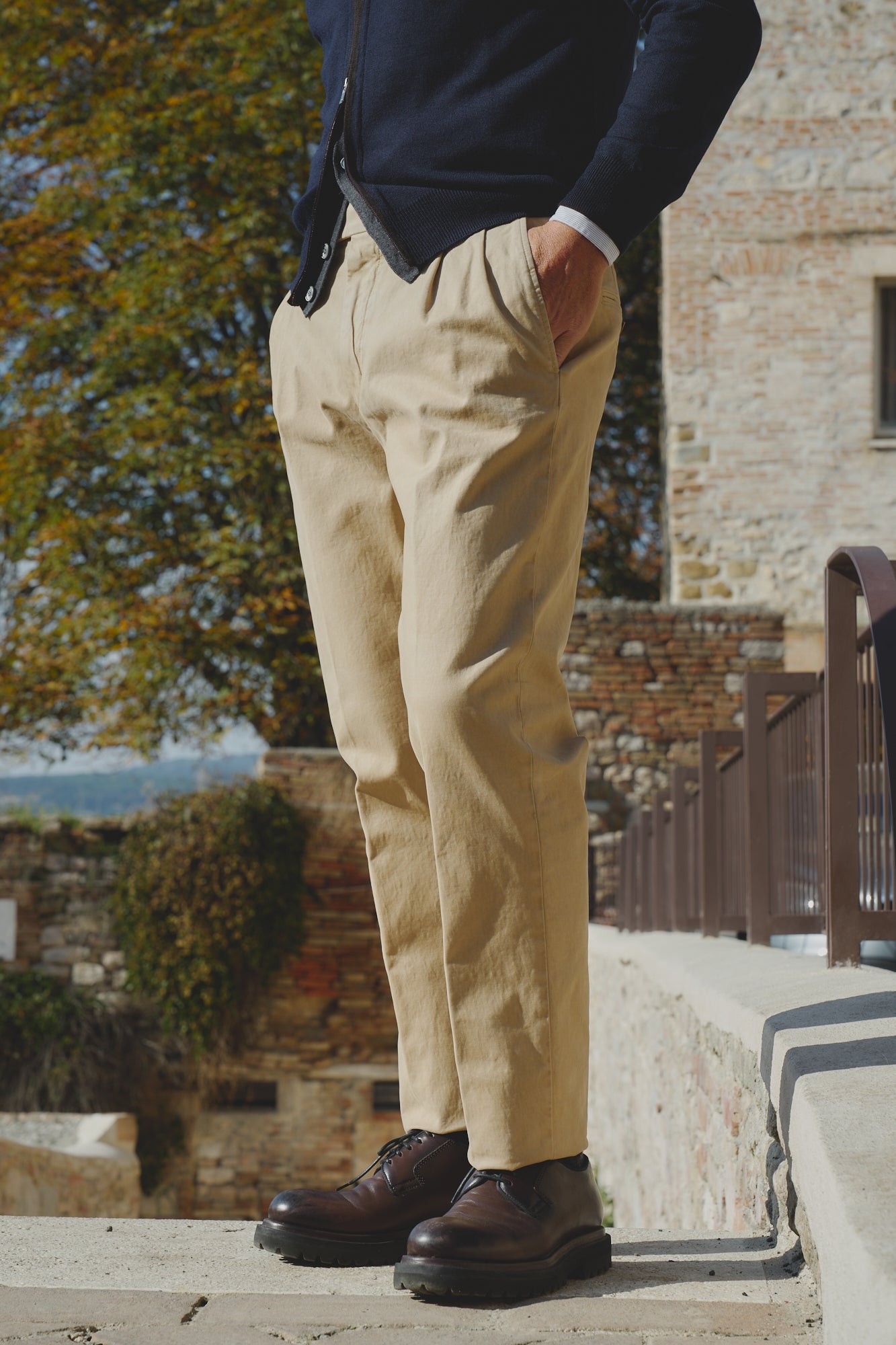 Pantaloni Doppio Pinces