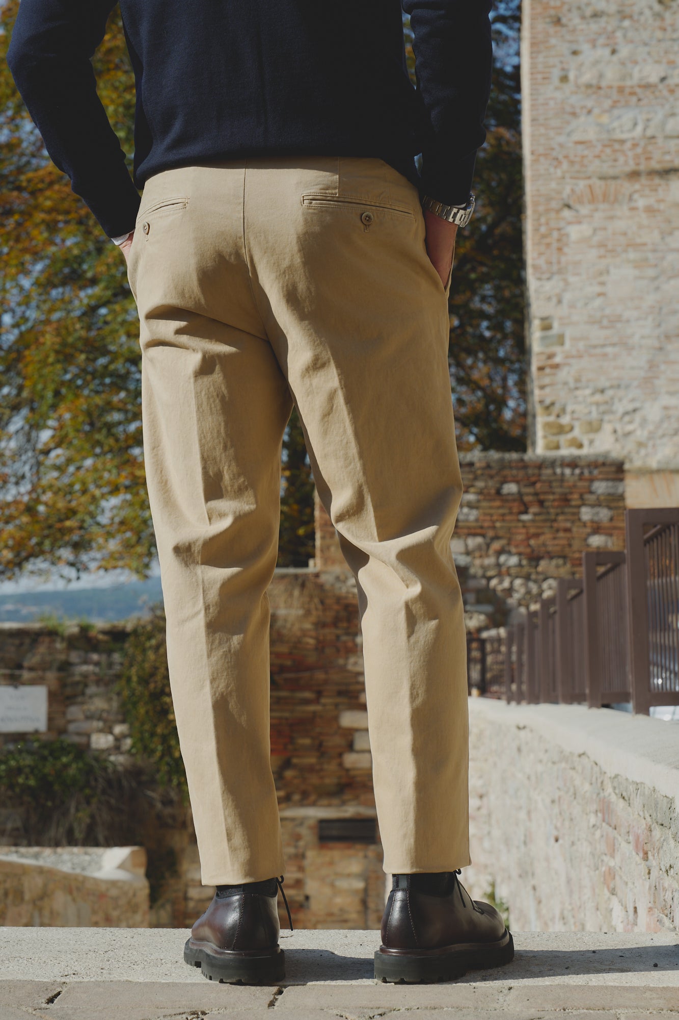 Pantaloni Doppio Pinces