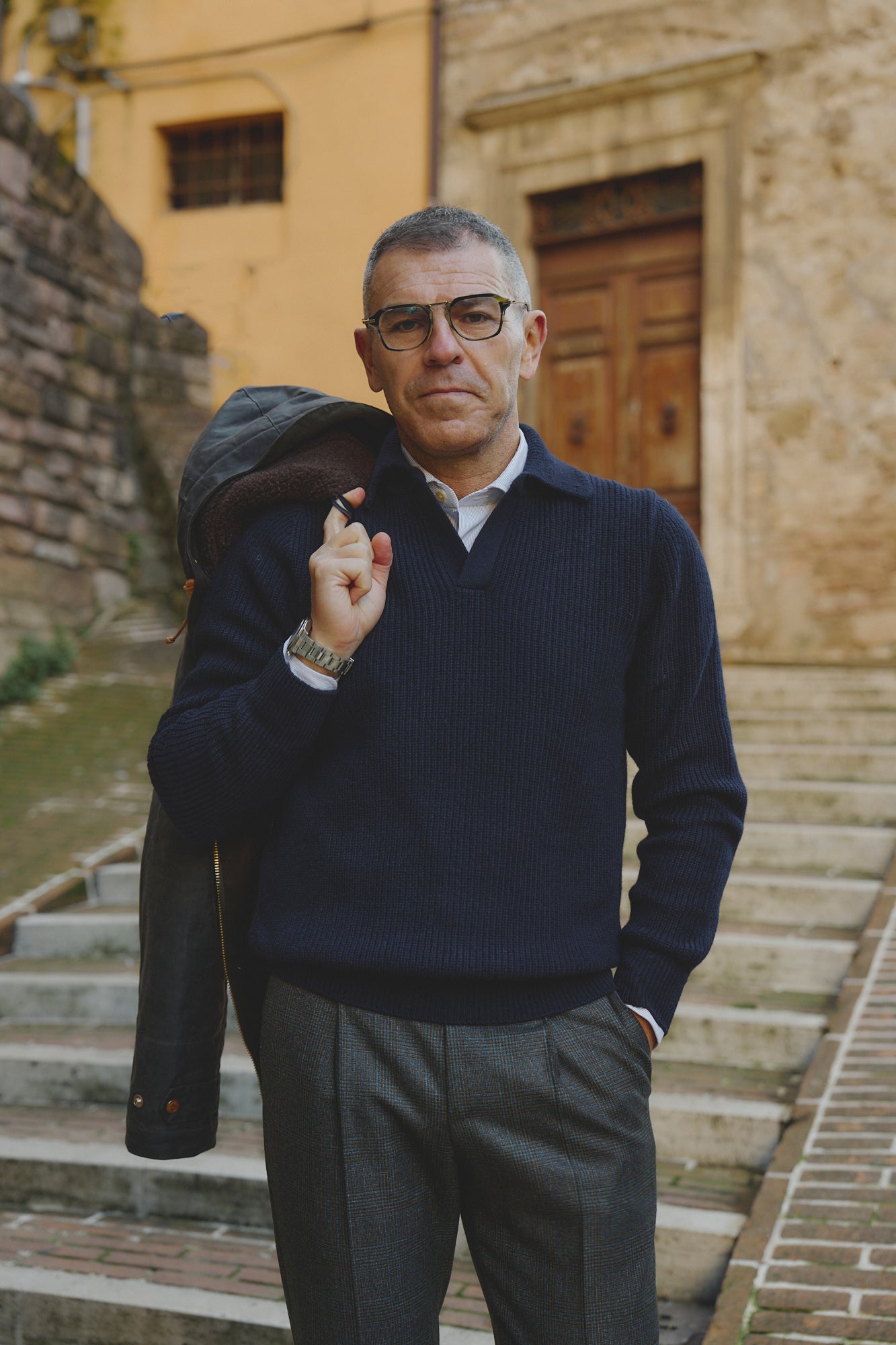 Maglione Collo Baseball