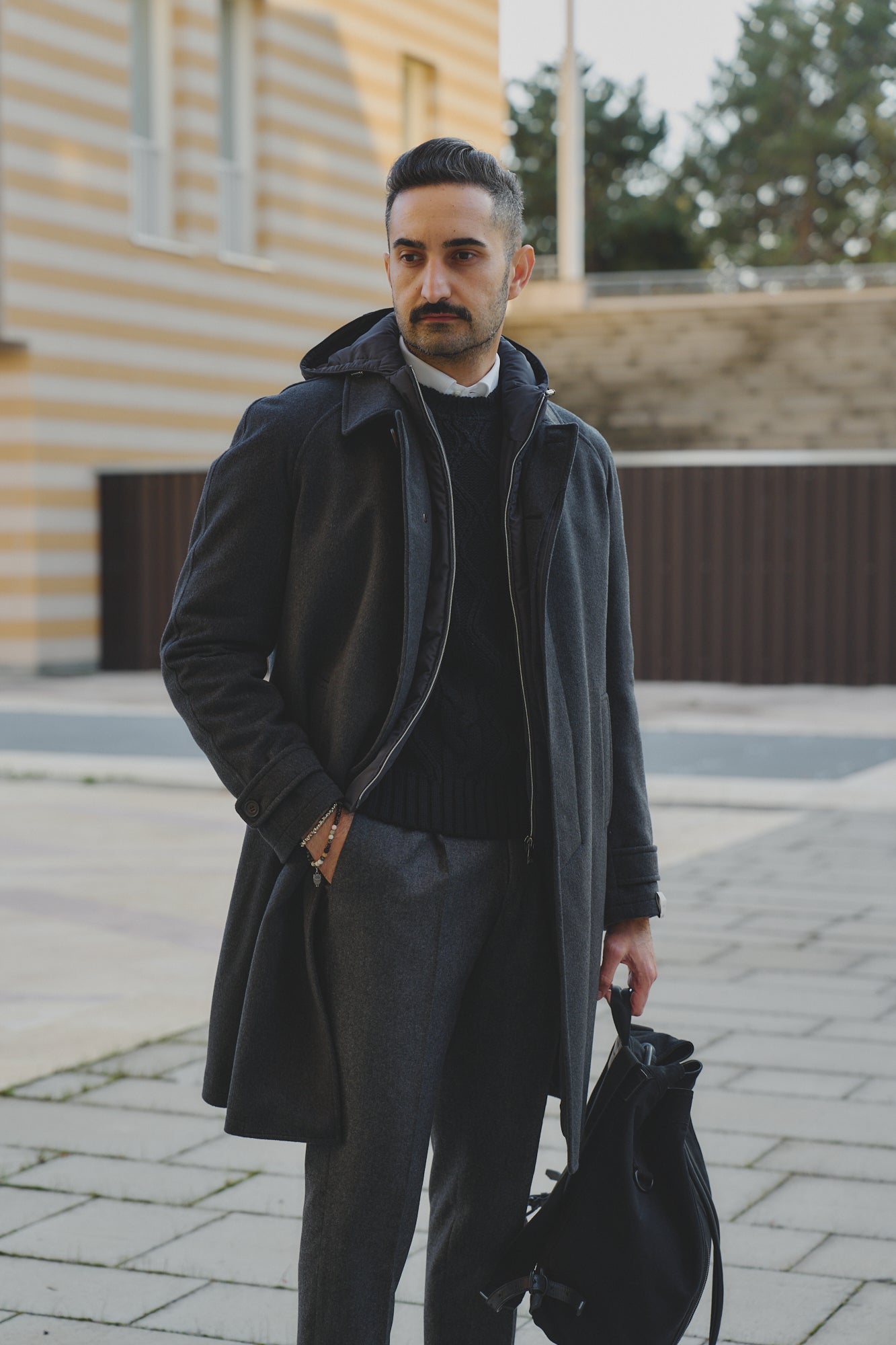 Cappotto Maniche Raglan