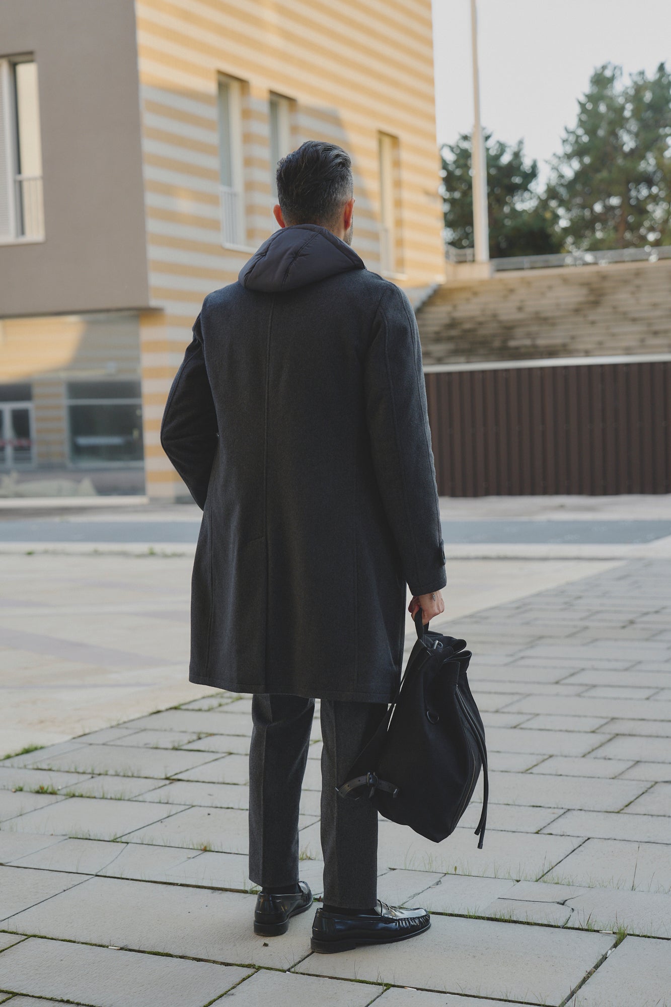 Cappotto Maniche Raglan