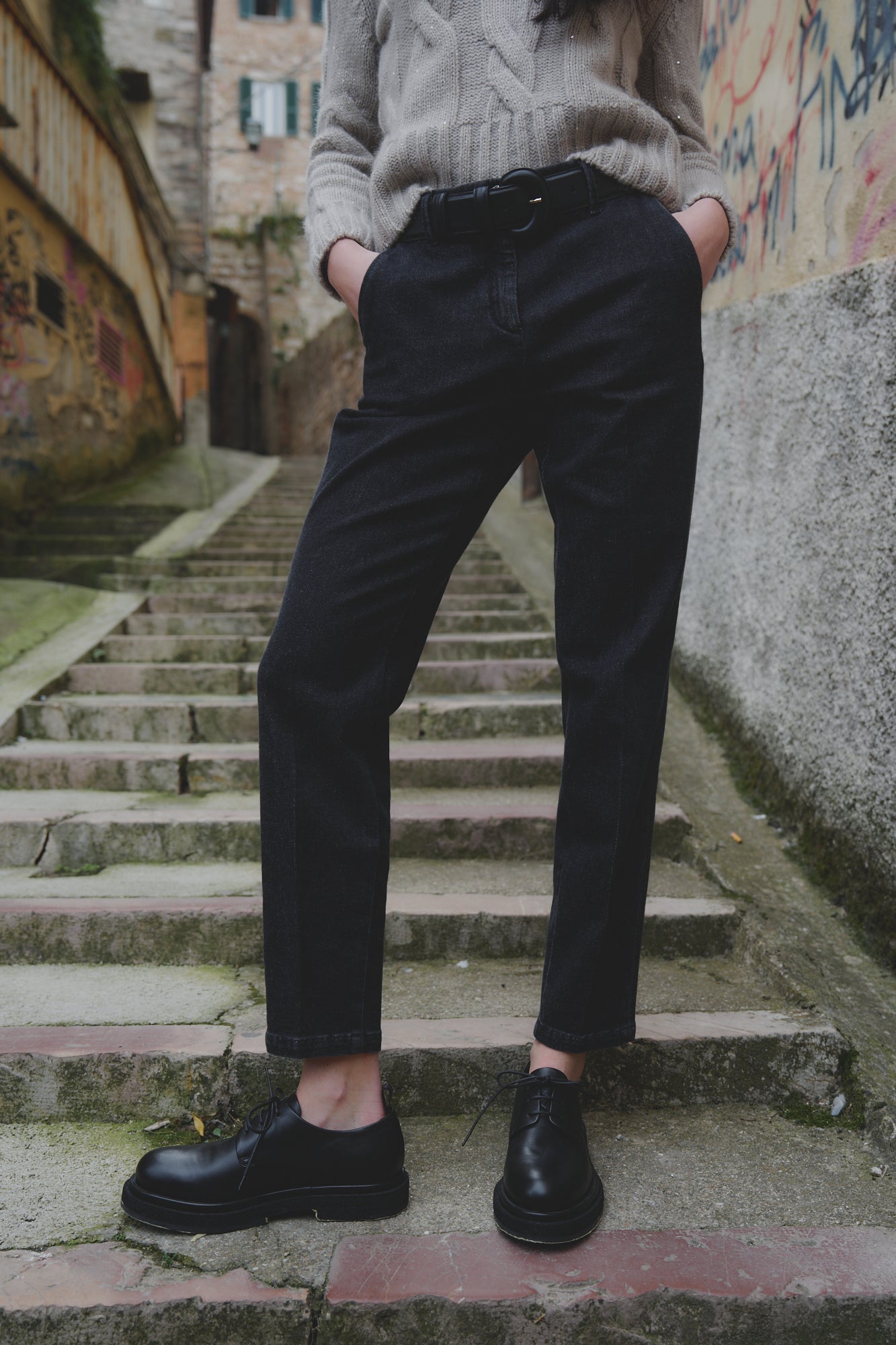 Jeans Neri Marina Fit