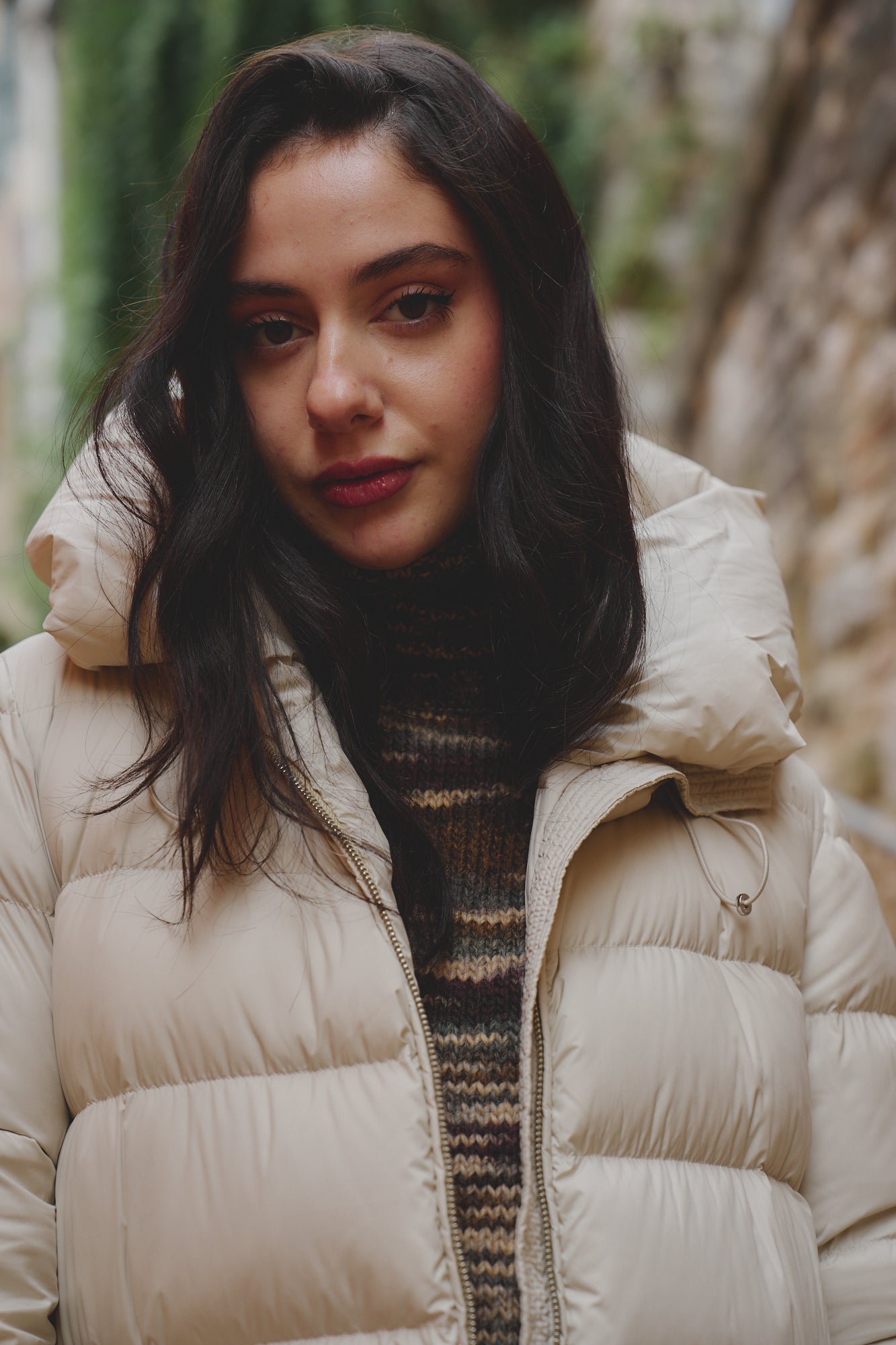 Piumone Trequarti Beige