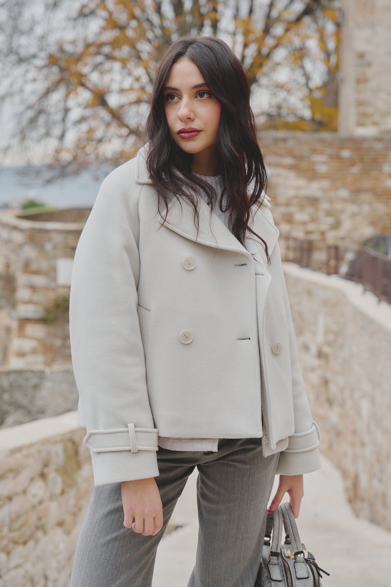 Peacoat Imbottito Staccabile